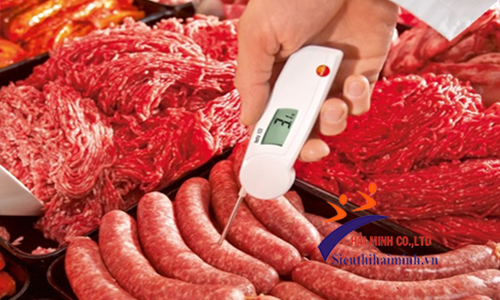 Máy đo nhiệt độ thực phẩm gập Testo 103